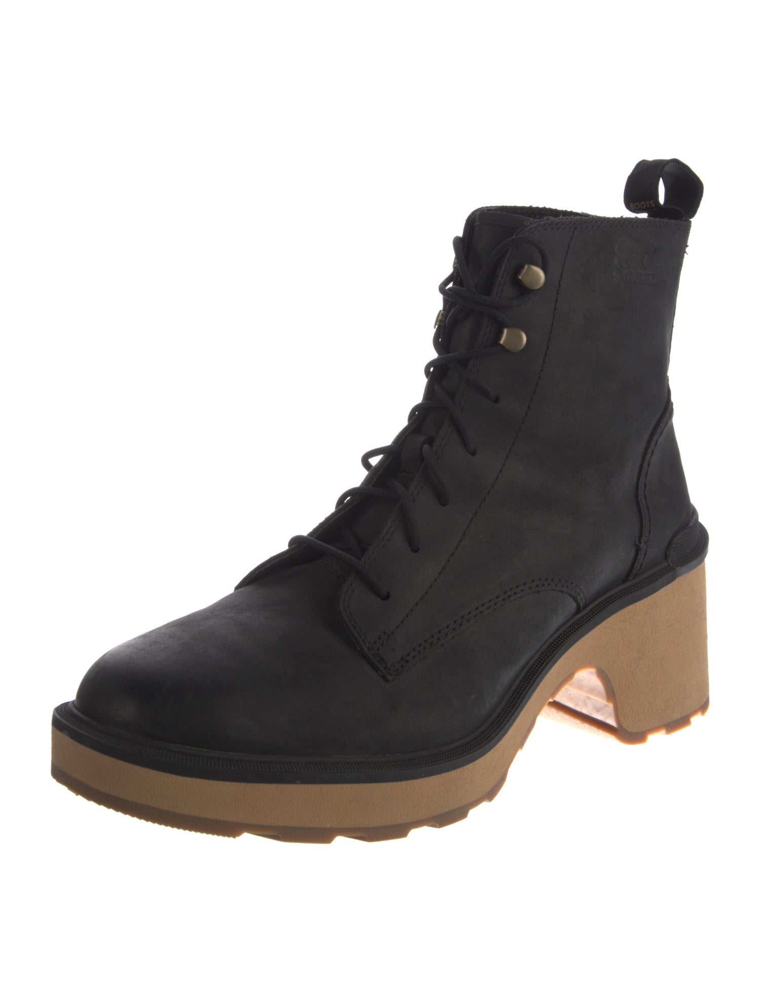 Sorel Nubuck Combat Boots