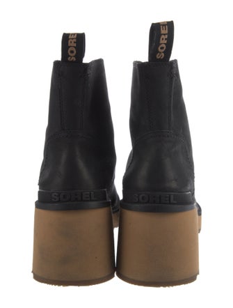 Sorel Nubuck Combat Boots