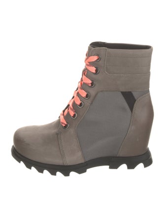 Sorel Suede Printed Snow Boots