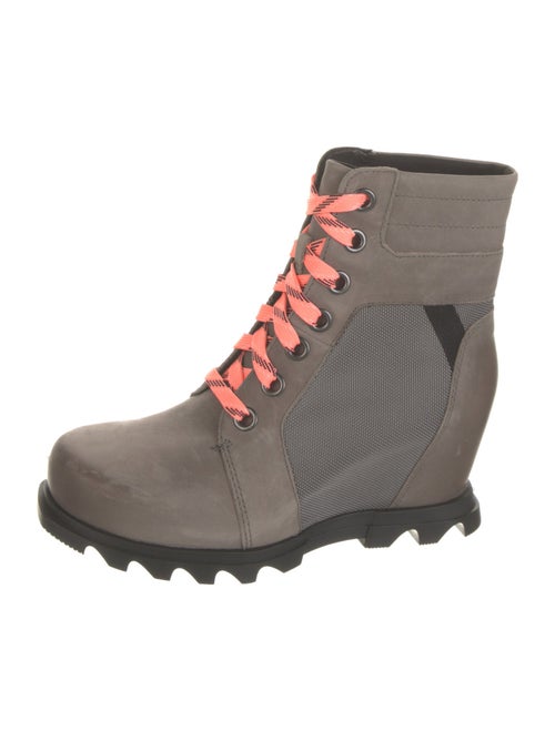 Sorel Suede Printed Snow Boots