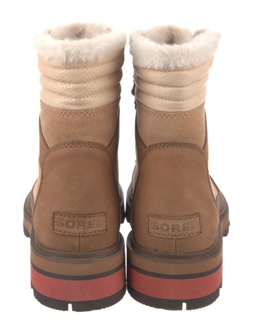 Sorel Suede Printed Combat Boots