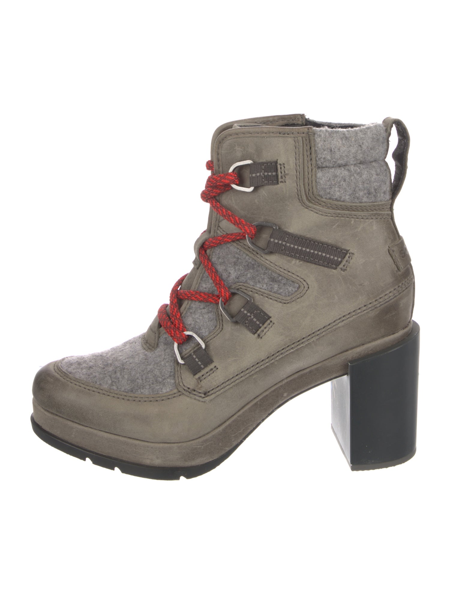 Sorel Leather Lace-Up Boots