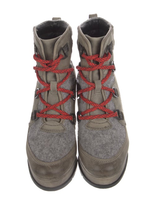 Sorel Leather Lace-Up Boots