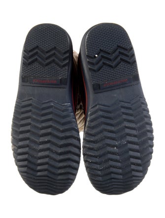 Sorel Suede Faux Fur Trim Lace-Up Boots