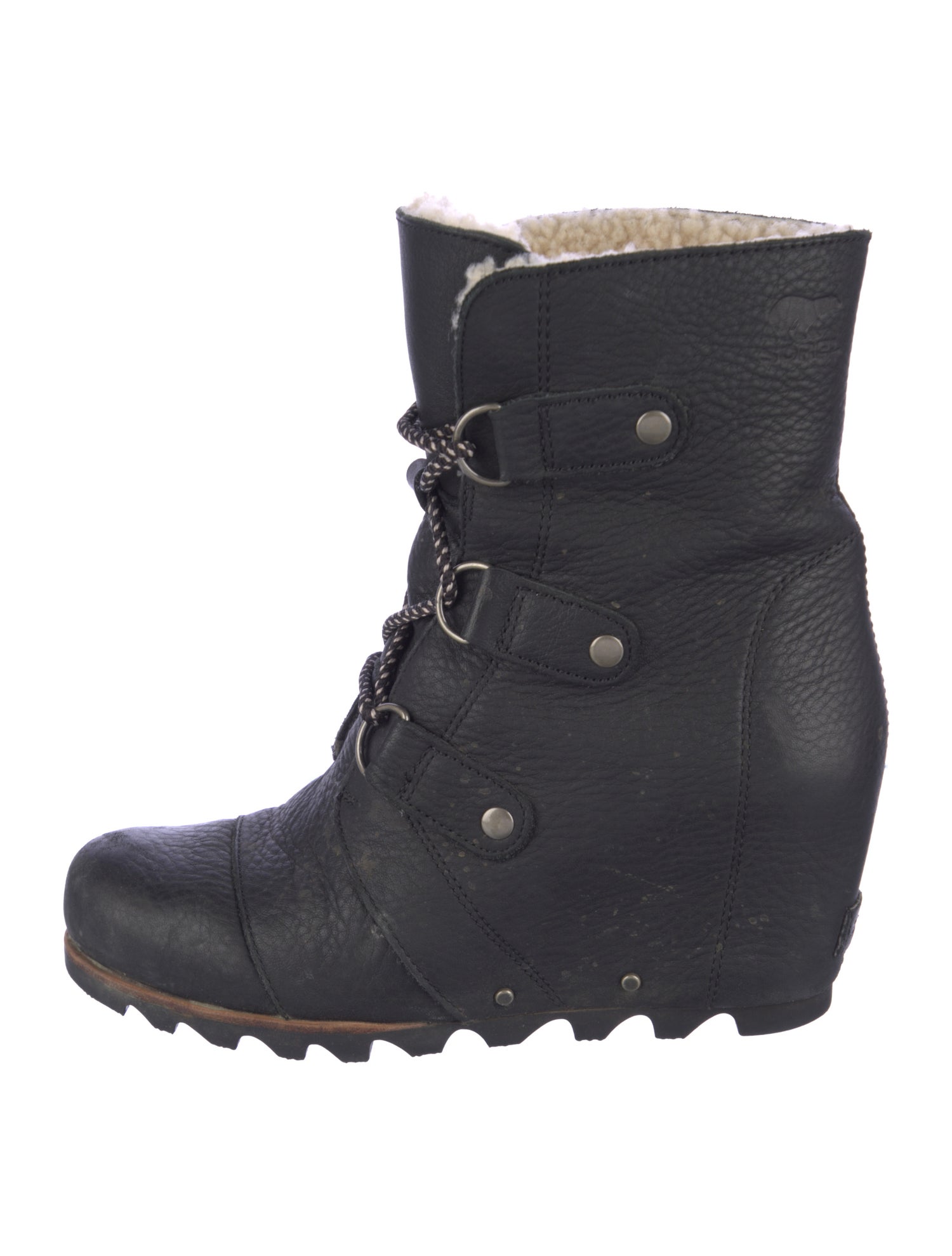 Sorel Leather Lace-Up Boots