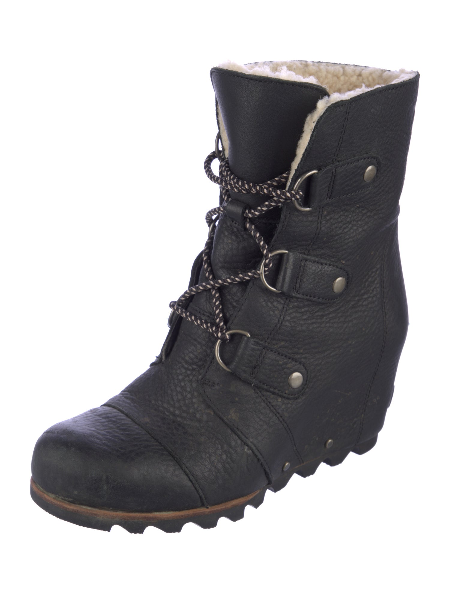 Sorel Leather Lace-Up Boots