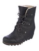 Sorel Leather Lace-Up Boots