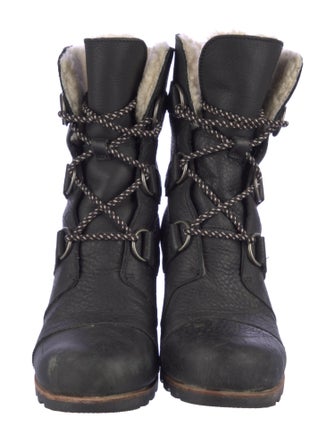 Sorel Leather Lace-Up Boots