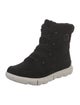 Sorel Suede Leather Trim Embellishment Lace-Up Boots