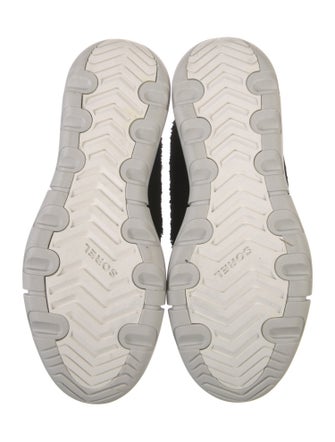 Sorel Suede Leather Trim Embellishment Lace-Up Boots