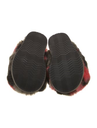 Sorel Faux Fur Printed Slides