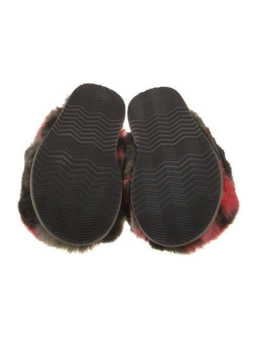 Sorel Faux Fur Printed Slides
