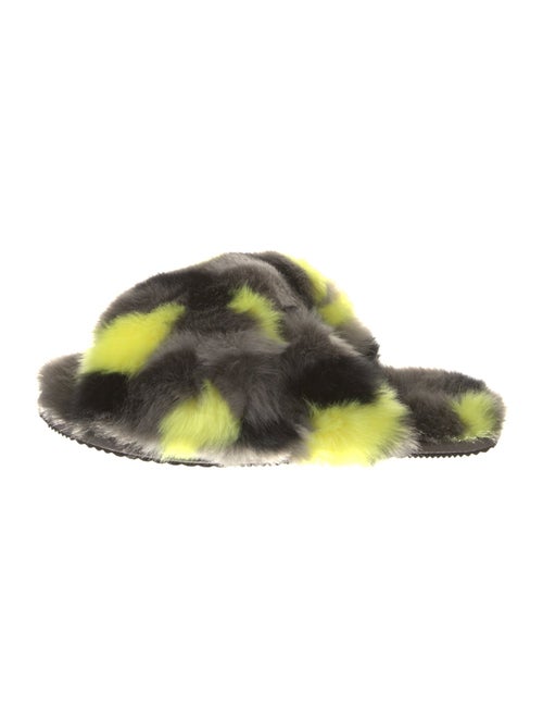 Sorel Faux Fur Printed Slides