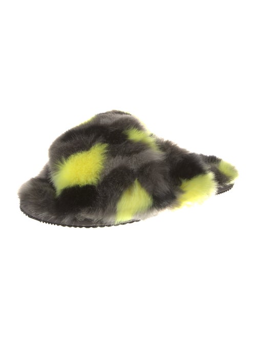 Sorel Faux Fur Printed Slides