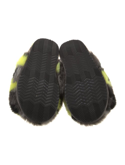 Sorel Faux Fur Printed Slides