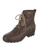 Sorel Leather Combat Boots