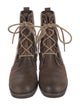 Sorel Leather Combat Boots