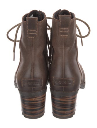 Sorel Leather Combat Boots