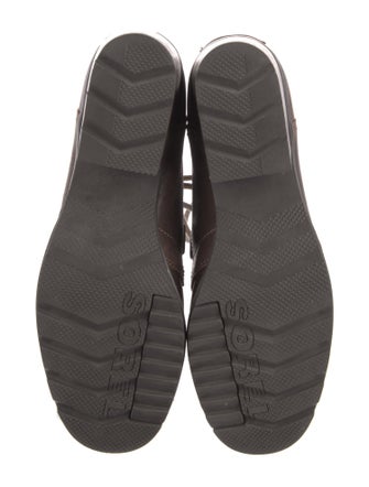 Sorel Leather Combat Boots