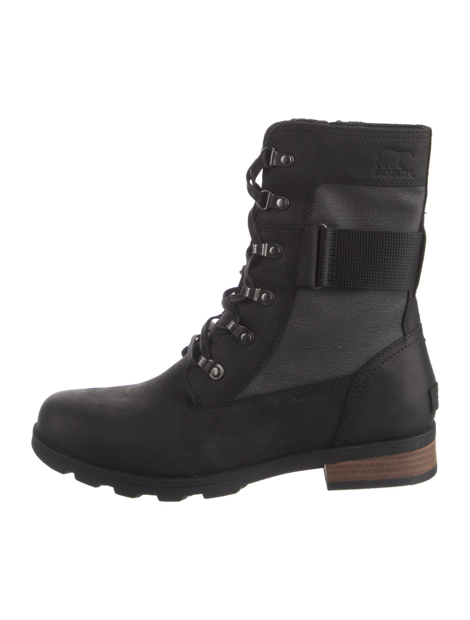 Sorel Leather Combat Boots