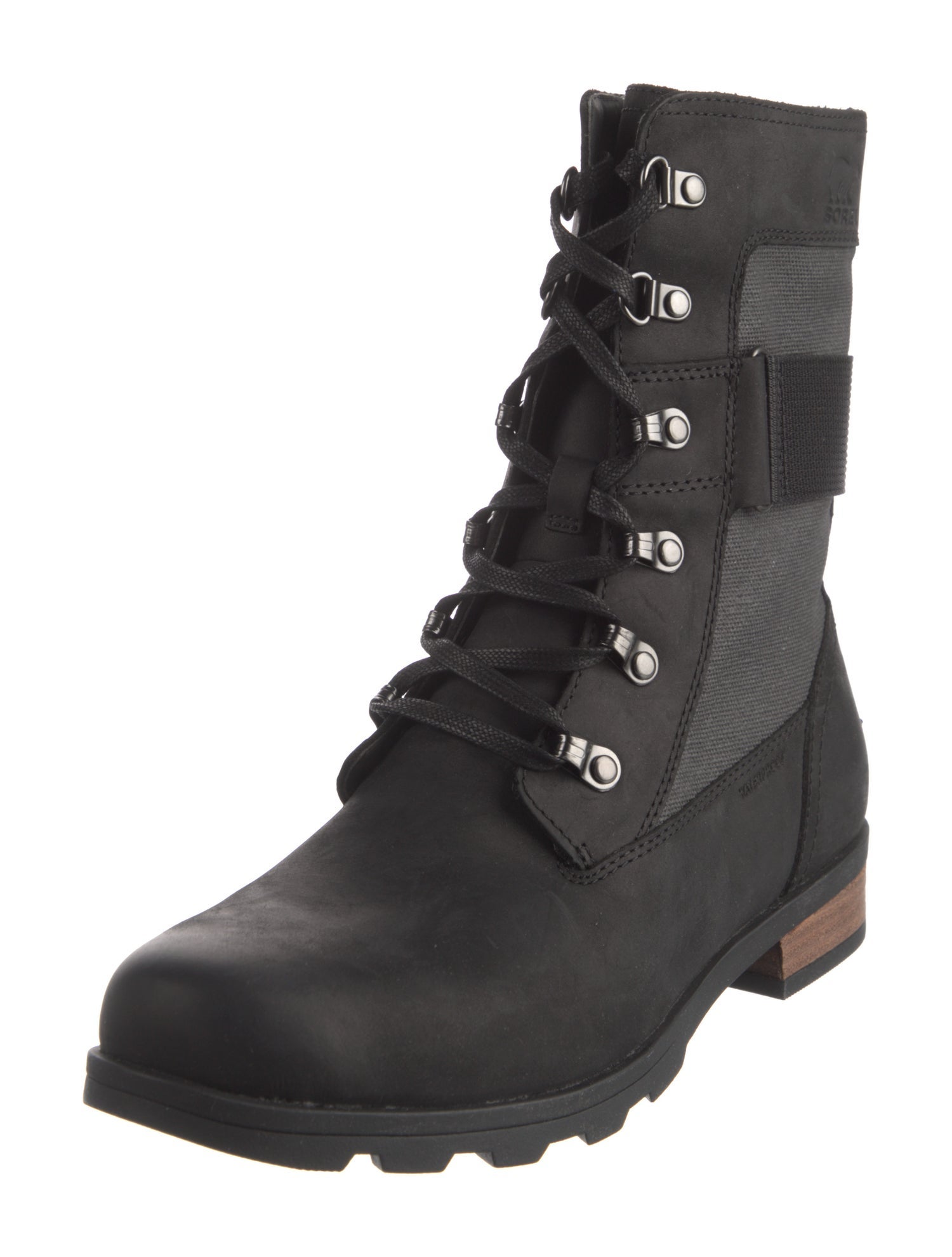 Sorel Leather Combat Boots
