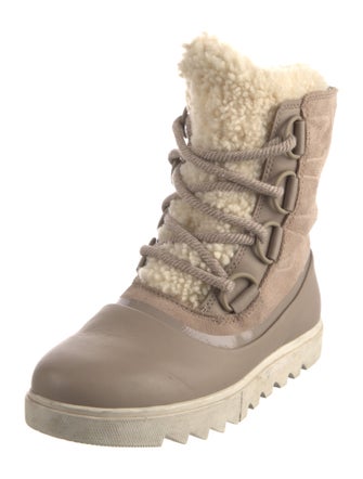 Sorel Suede Combat Boots