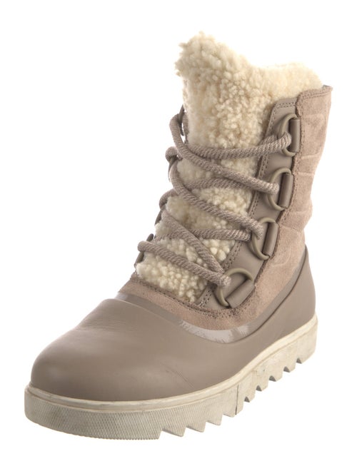 Sorel Suede Combat Boots