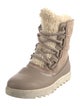 Sorel Suede Combat Boots