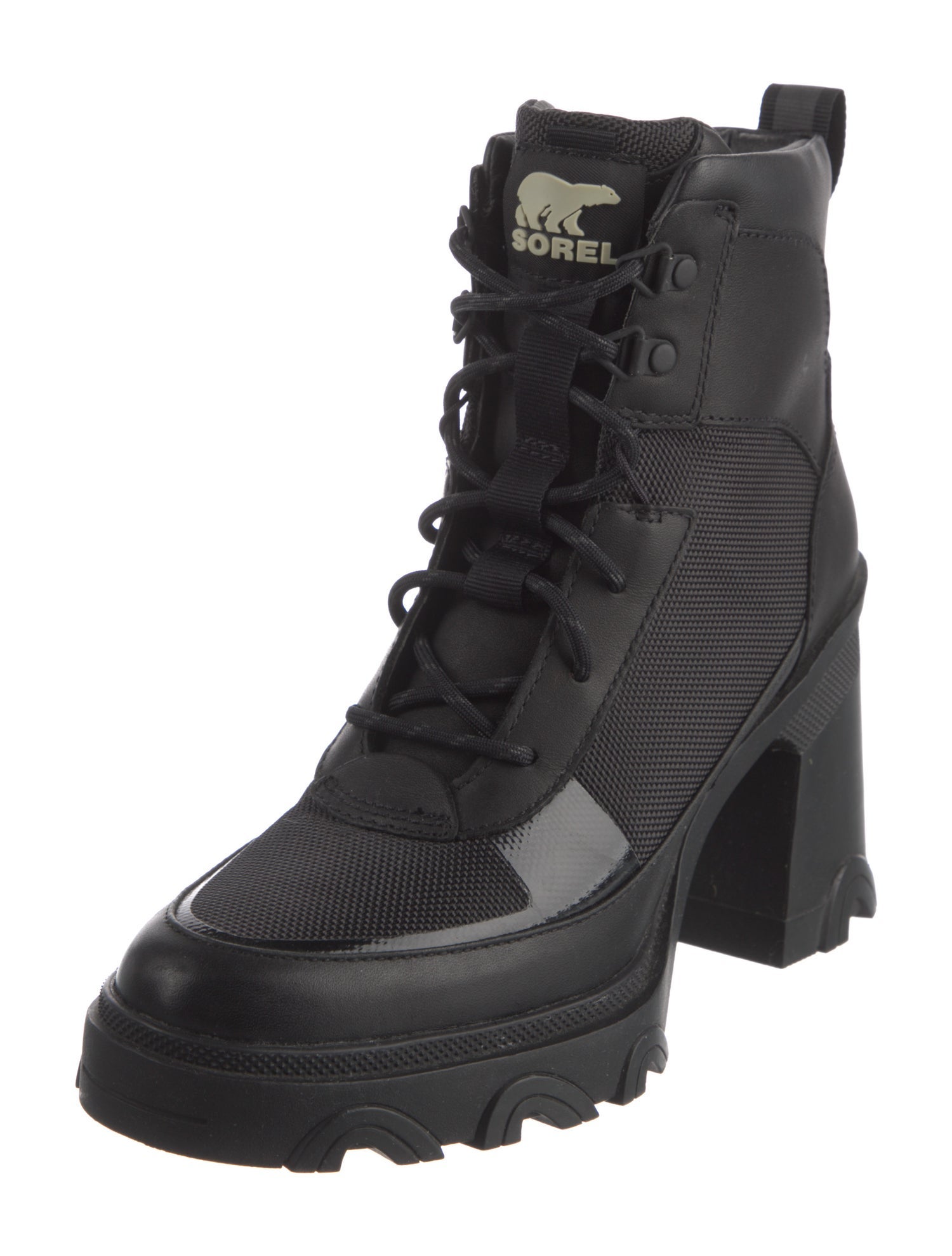 Sorel Leather Lace-Up Boots