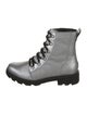 Sorel Leather Studded Accents Combat Boots