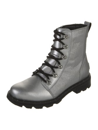 Sorel Leather Studded Accents Combat Boots