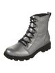 Sorel Leather Studded Accents Combat Boots
