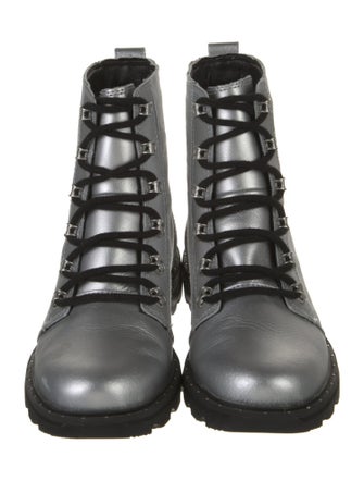 Sorel Leather Studded Accents Combat Boots