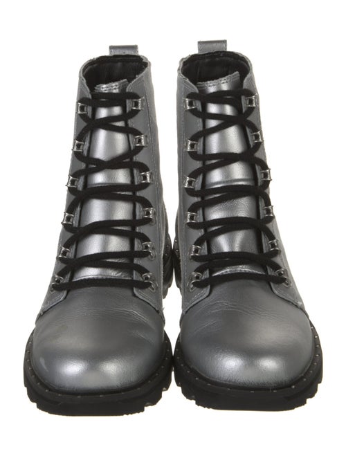 Sorel Leather Studded Accents Combat Boots