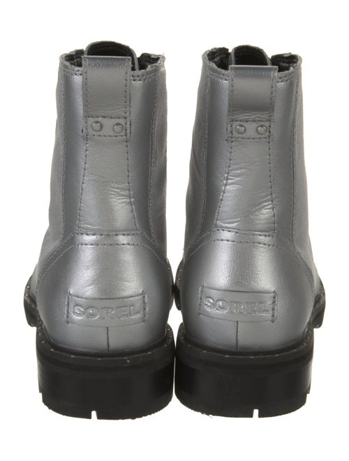 Sorel Leather Studded Accents Combat Boots