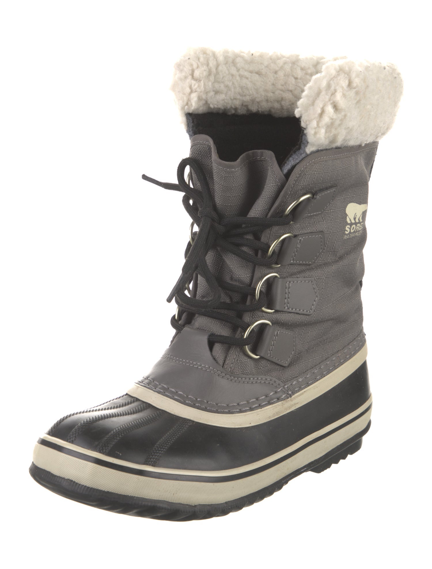 Sorel Canvas Lace-Up Boots