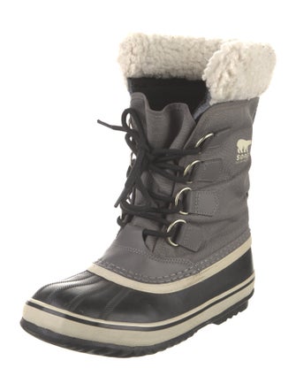 Sorel Canvas Lace-Up Boots