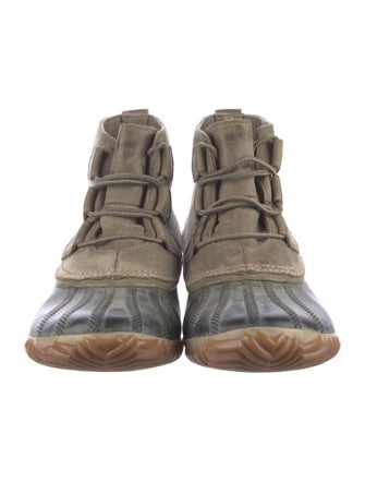 Sorel Nubuck Lace-Up Boots