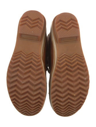 Sorel Leather Printed Snow Boots