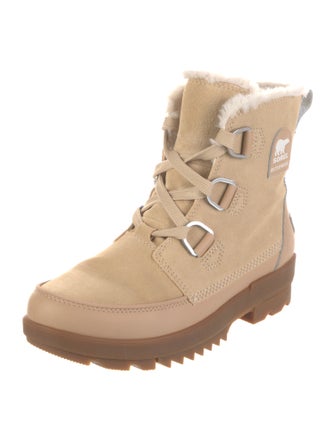 Sorel Suede Lace-Up Boots