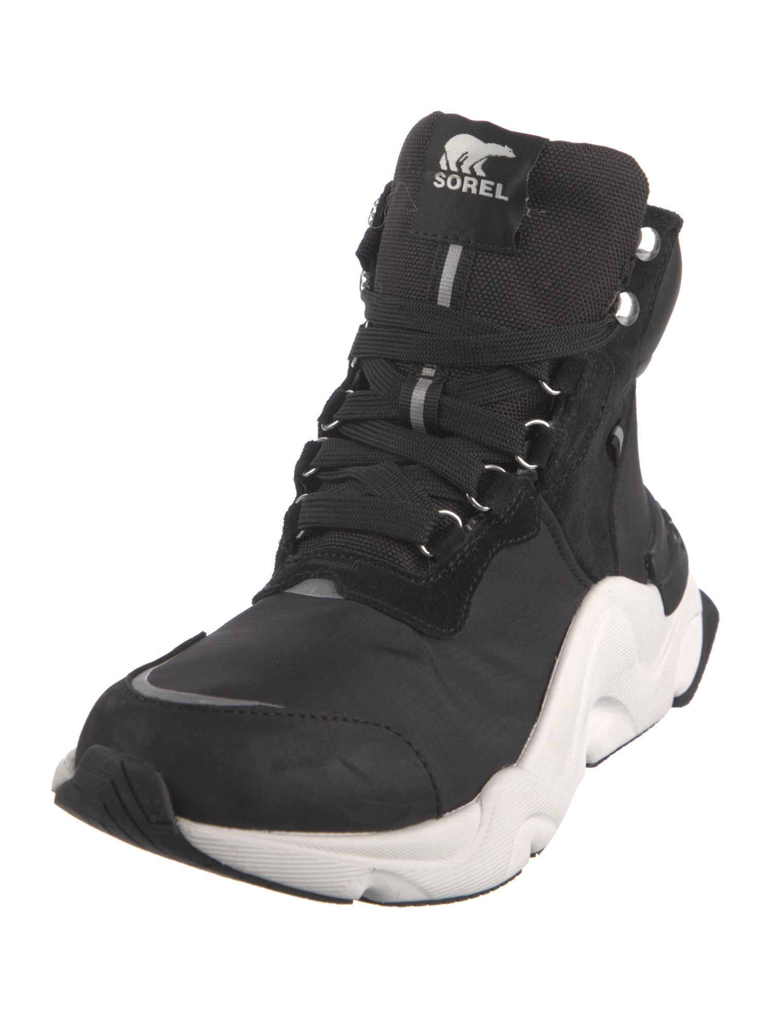 Sorel Suede Wedge Sneakers