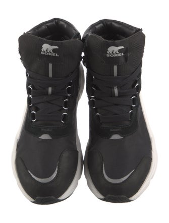 Sorel Suede Wedge Sneakers