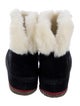Sorel Suede Fur Trim Boots
