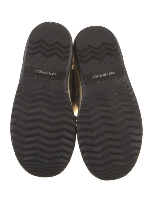 Sorel Suede Faux Fur Trim Lace-Up Boots