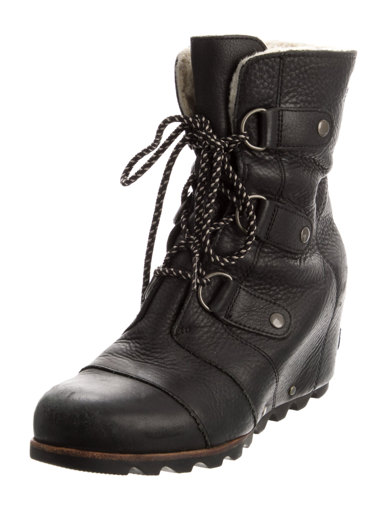 Sorel Leather Lace-Up Boots
