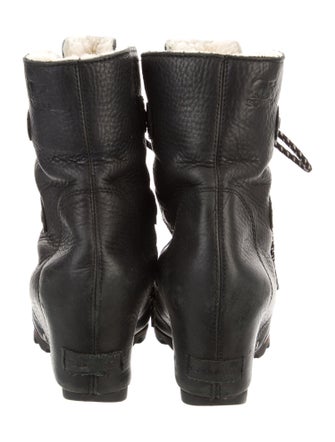 Sorel Leather Lace-Up Boots