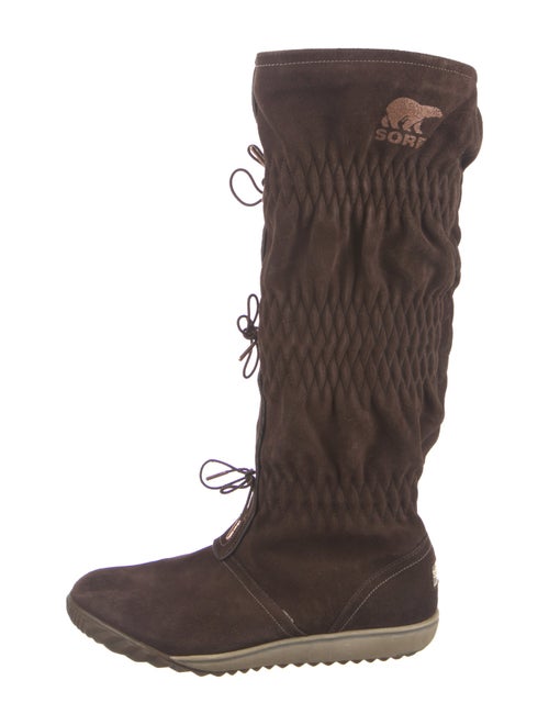 Sorel Suede Lace-Up Boots
