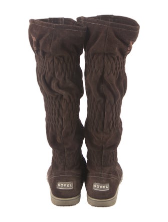 Sorel Suede Lace-Up Boots