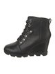 Sorel Leather Lace-Up Boots