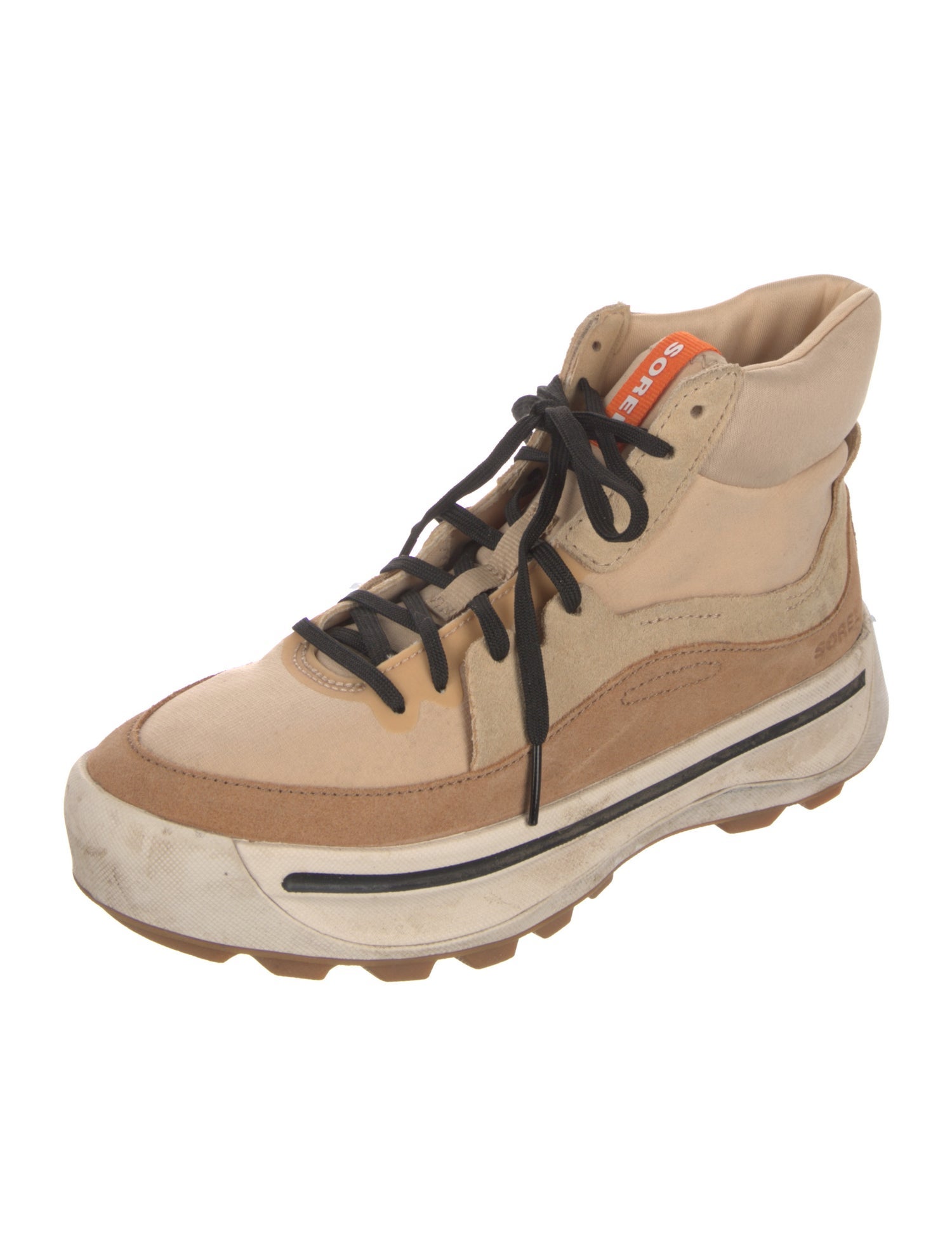 Sorel Suede Wedge Sneakers